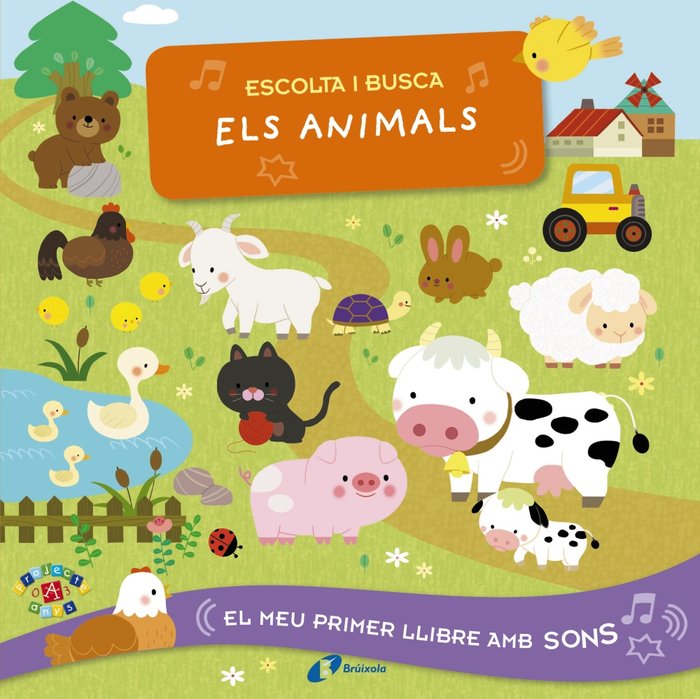 Escolta i busca els animals, de Varios Autores | portada del libro