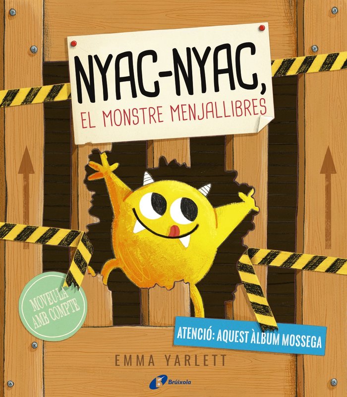 Nyac-nyac, el monstre menjallibres, de Yarlett, Emma | portada del libro