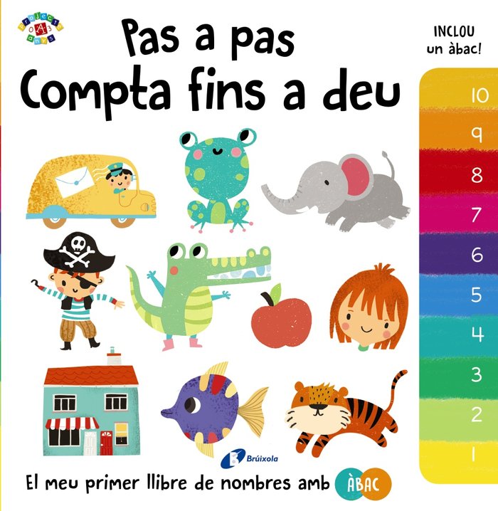 Pas a pas. Compta fins a deu, de Poitier, Anton | portada del libro