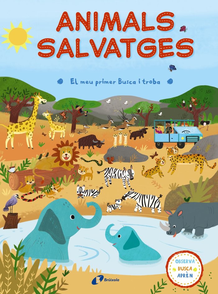 El meu primer Busca i troba. Animals salvatges, de Varios Autores | portada del libro