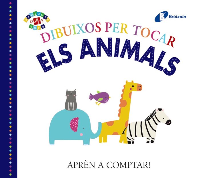 Dibuixos per tocar. Els animals, de Varios Autores | portada del libro