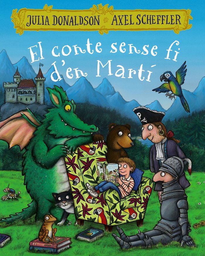 El conte sense fi d'en Martí, de Donaldson, Julia | portada del libro