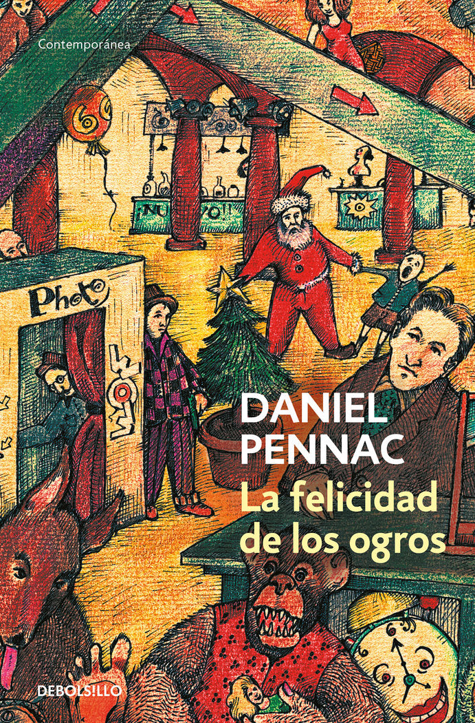 La felicidad de los ogros (Malaussène 1), de Pennac | portada del libro