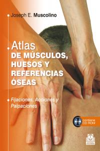 Atlas de músculos, huesos y referencias óseas (Libro + CD) (Color), de Muscolino, Joseph E. | portada del libro