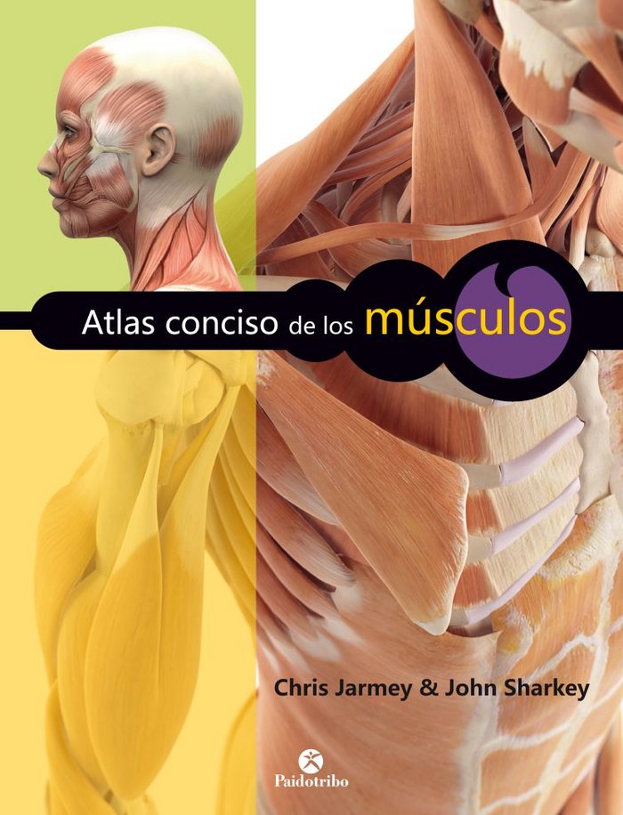 Atlas conciso de los músculos (Color), de Jarmey, Chris | portada del libro