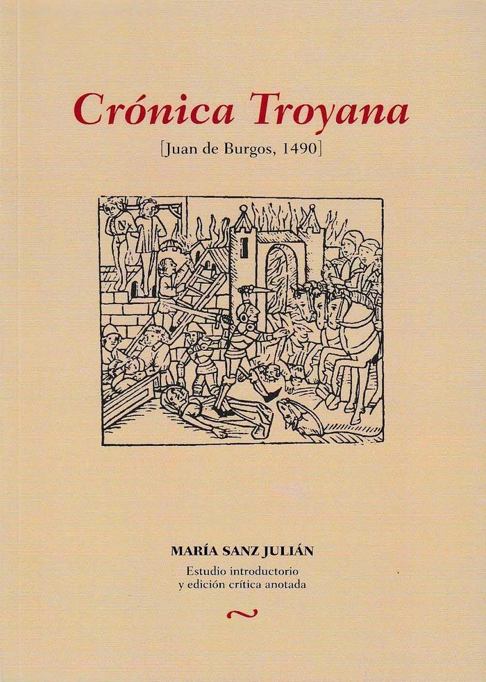 Crónica Troyana(Juan de Burgos, 1490) | portada del libro