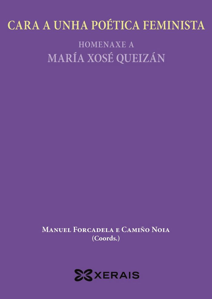 Cara a unha poética feminista, de AGRA ROMERO, MARIA JOSE | portada del libro