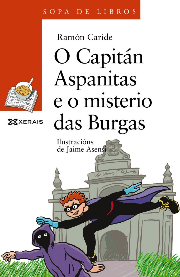 O CAPITáN ASPANITAS E O MISTERIO DAS BRUGAS, de CARIDE, RAMóN | portada del libro