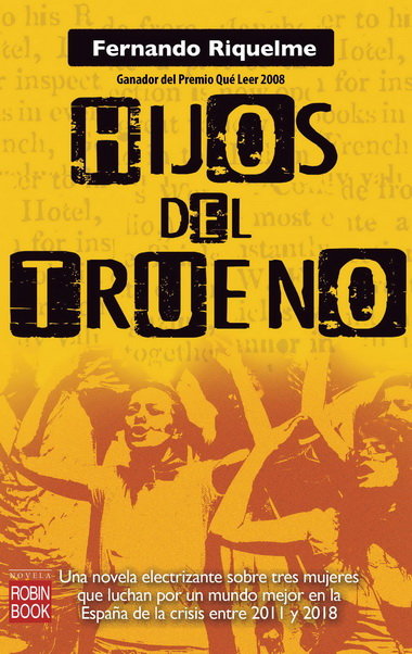 HIJOS DEL TRUENO, de Riquelme, Fernando | portada del libro