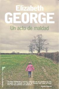 Un acto de maldad, de George | portada del libro