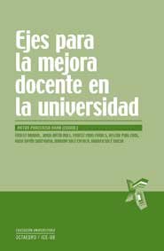 Ejes para la mejora docente en la universidad, de Parcerisa Aran, Artur | portada del libro