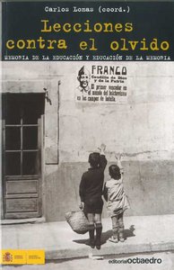 Lecciones contra el olvido, de Lomas García, Carlos | portada del libro