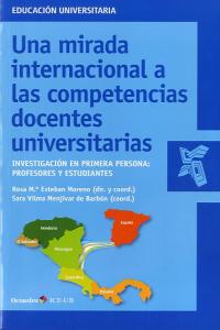 Una mirada internacional a las competencias docentes universitarias, de AA.VV. | portada del libro