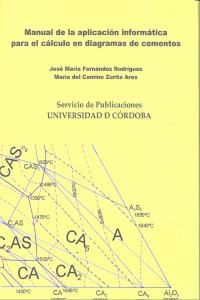 Manual de la aplicación informática para el cálculo en diagramas de cementos, de Fernández Rodríguez, José Mª | portada del l