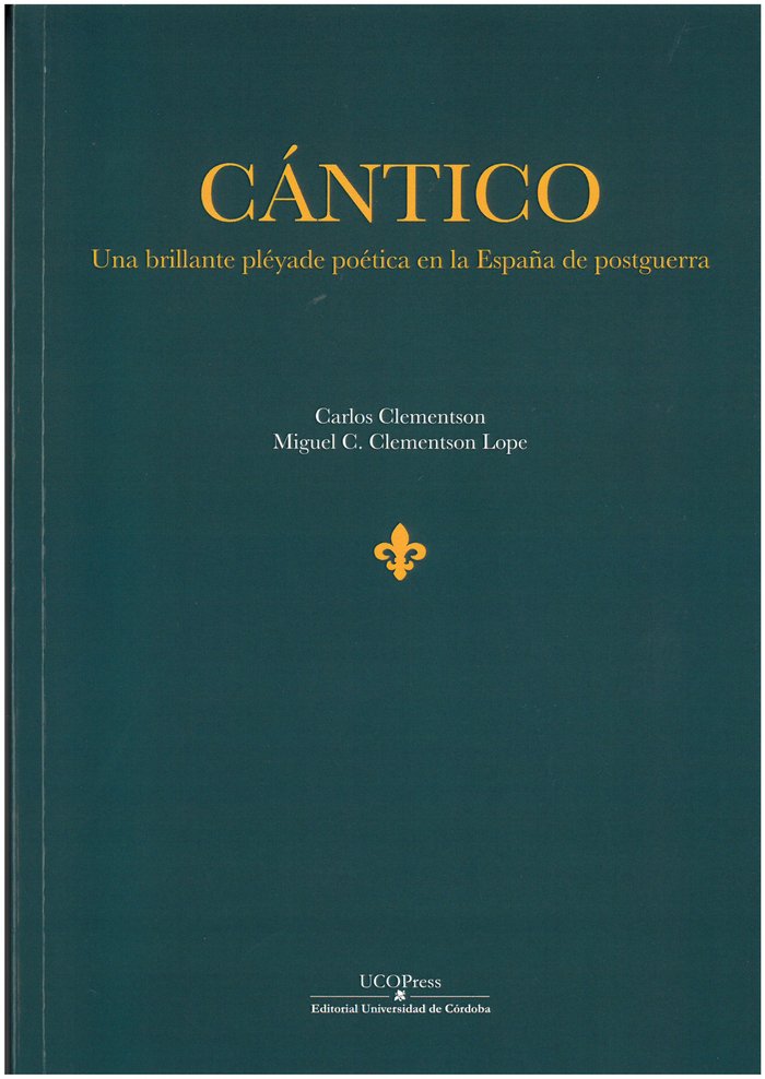 CANTICO | portada del libro