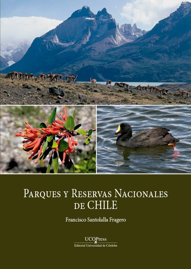PARQUES Y RESERVAS NATURALES DE CHILE | portada del libro