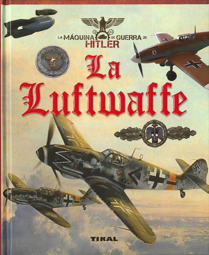 La Luftwaffe, de Vázquez García, Juan | portada del libro