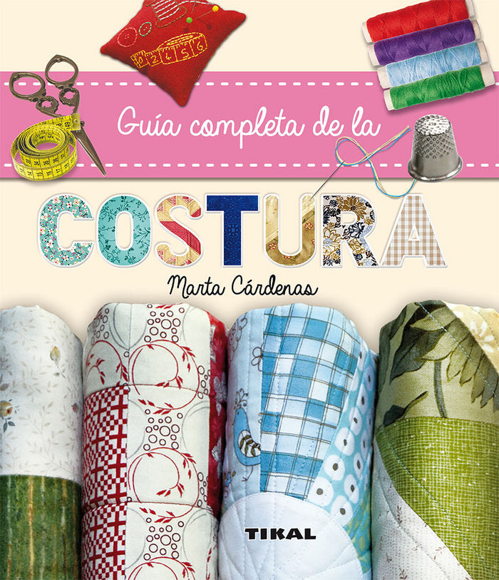 Guía completa de la costura, de Cárdenas | portada del libro
