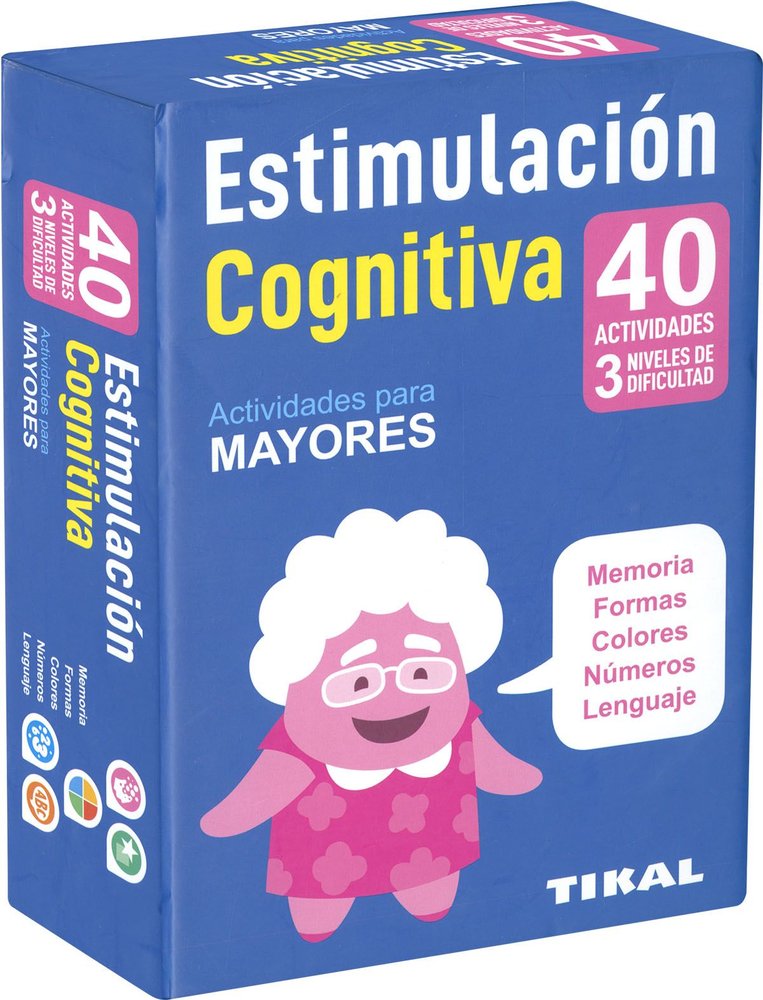 ESTIMULACION COGNITIVA. ACTIVIDADES PARA MAYORES, de , SUSAETA EDICIONES | portada del libro