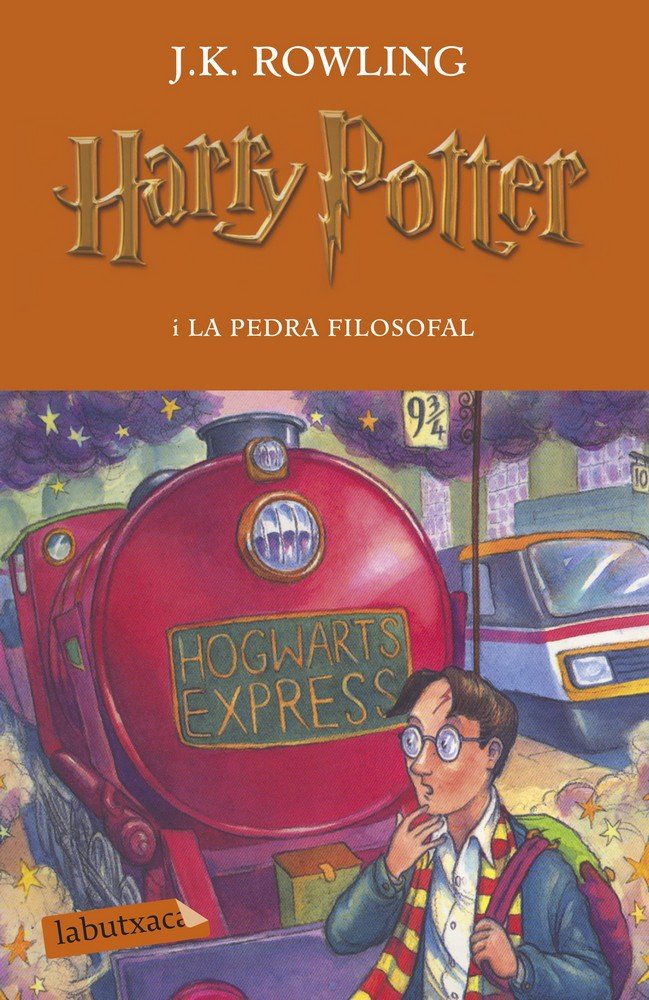 HARRY POTTER I LA PEDRA FILOSOFAL, de JOANNE K. ROWLING | portada del libro