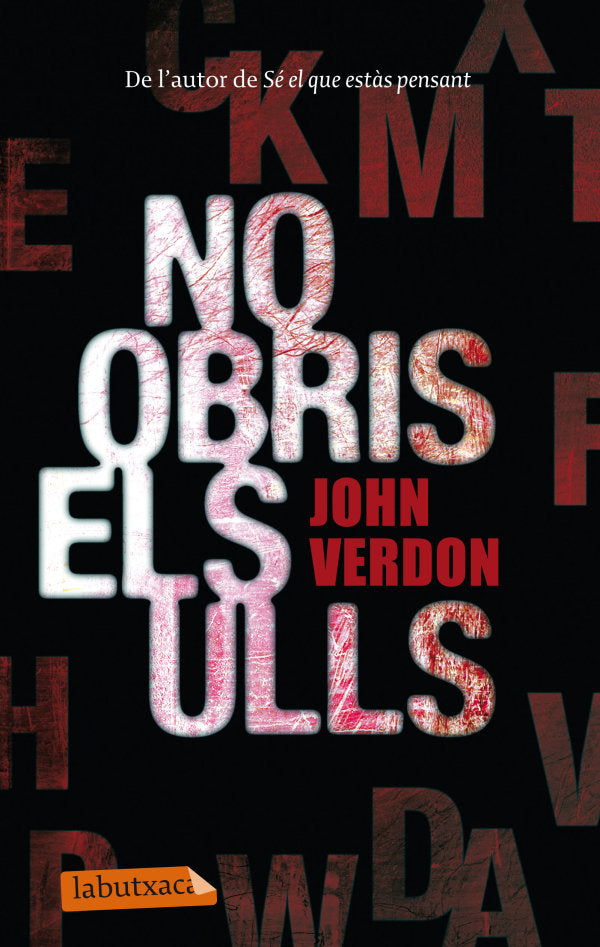 No obris els ulls, de Verdon | portada del libro