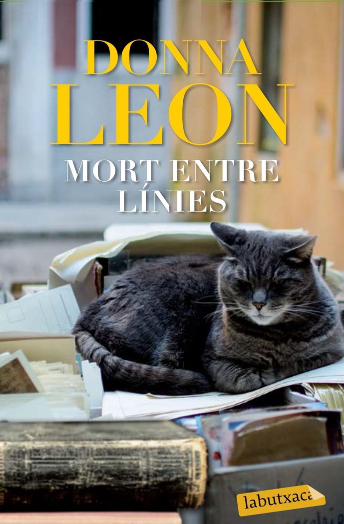 Mort entre línies, de Leon, Donna | portada del libro
