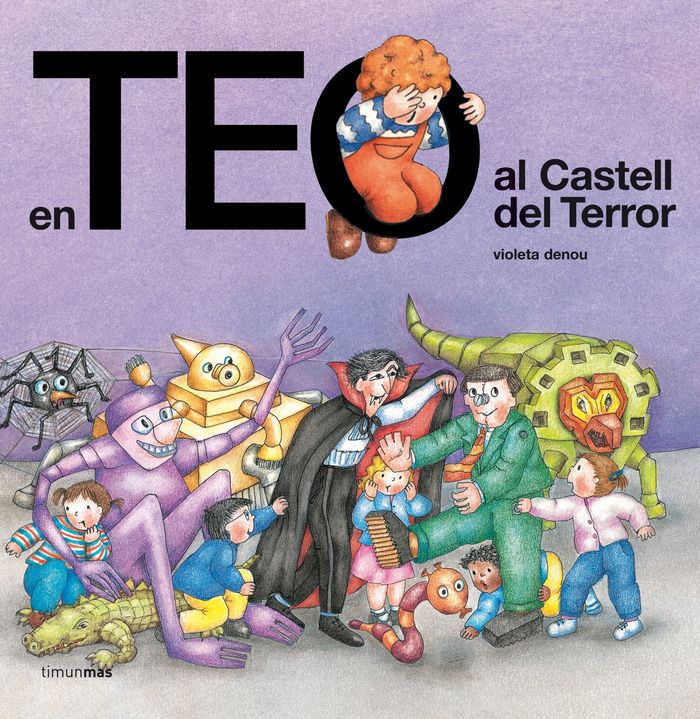 EN TEO AL CASTELL DEL TERROR, de DENOU | portada del libro