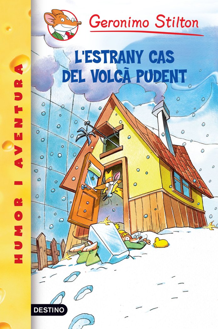 39- L'estrany cas del volcà Pudent, de Stilton, Geronimo | portada del libro