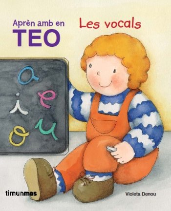 Aprèn les vocals amb en Teo, de Denou | portada del libro