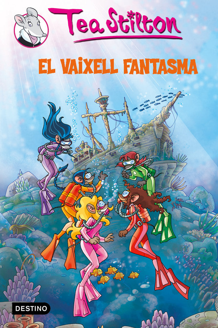 5. El vaixell fantasma, de Stilton, Tea | portada del libro