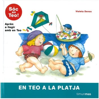 En Teo a la platja, de Denou, Violeta | portada del libro