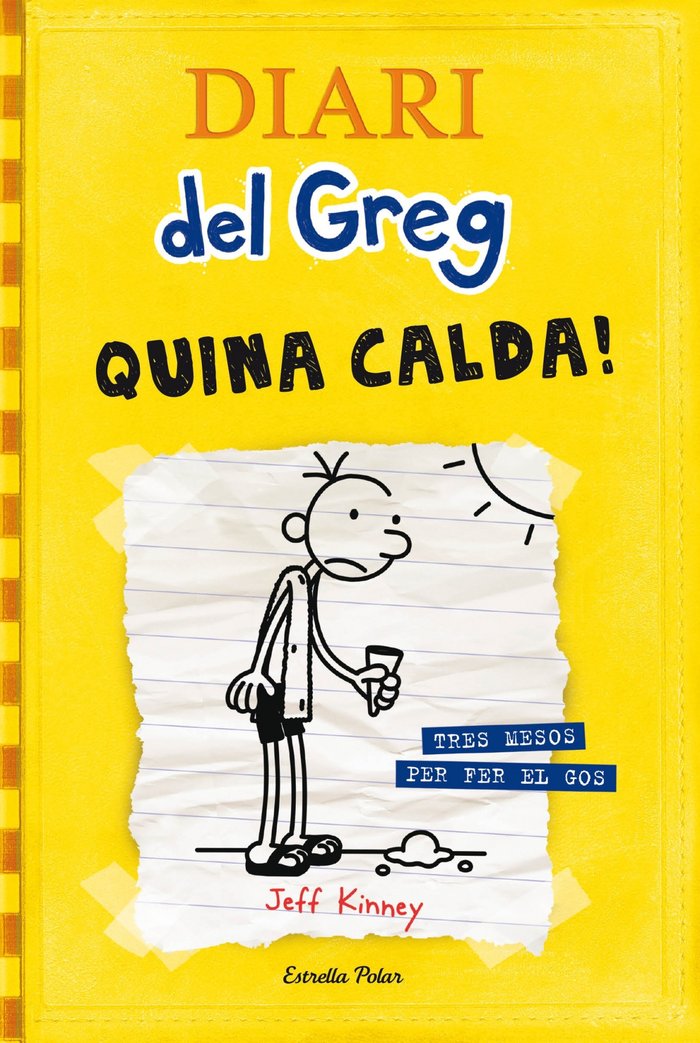 Diari del Greg 4. Quina calda!, de Kinney, Jeff | portada del libro