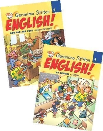 At school - How old are you?, de Stilton | portada del libro