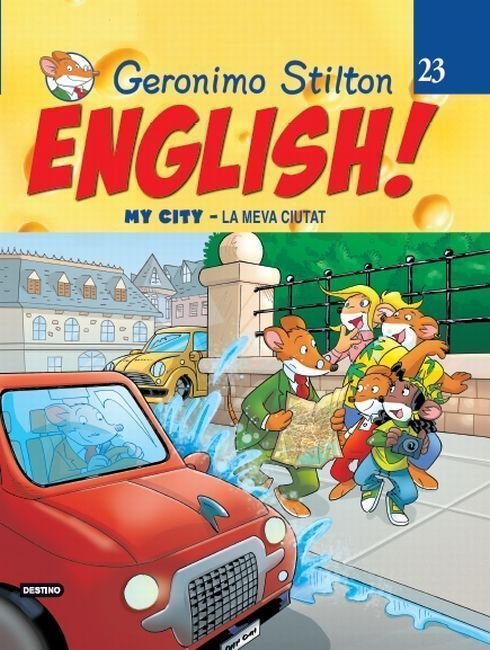 My city - At the railway station, de Stilton | portada del libro