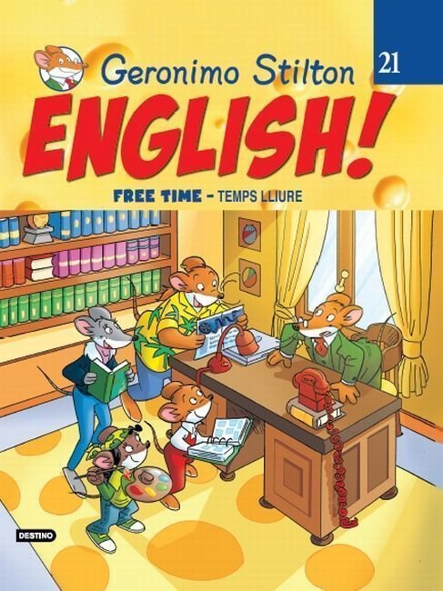 Free time - Let's go to the funfair, de Stilton | portada del libro
