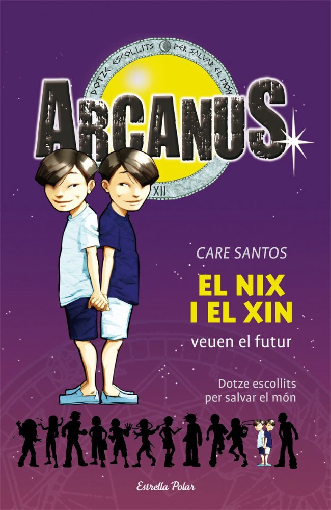 El Nix i el Xin veuen el futur, de Santos | portada del libro