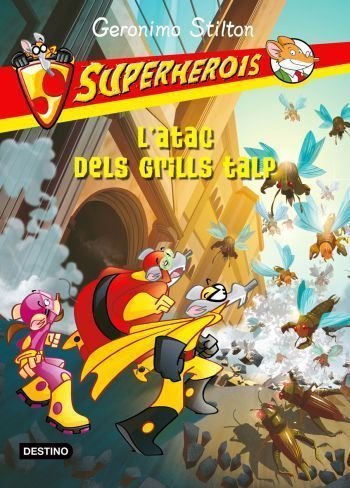 L'atac dels grills talp, de Stilton | portada del libro