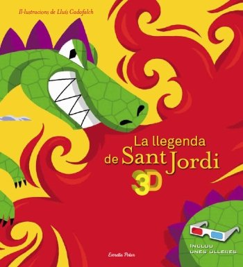 La llegenda de Sant Jordi 3D, de Autors | portada del libro