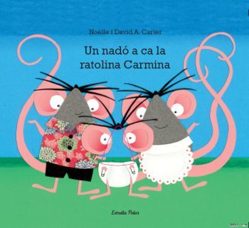 Un nadó a ca la ratolina Carmina, de Carter | portada del libro