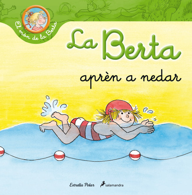 La Berta aprèn a nedar, de Schneider | portada del libro