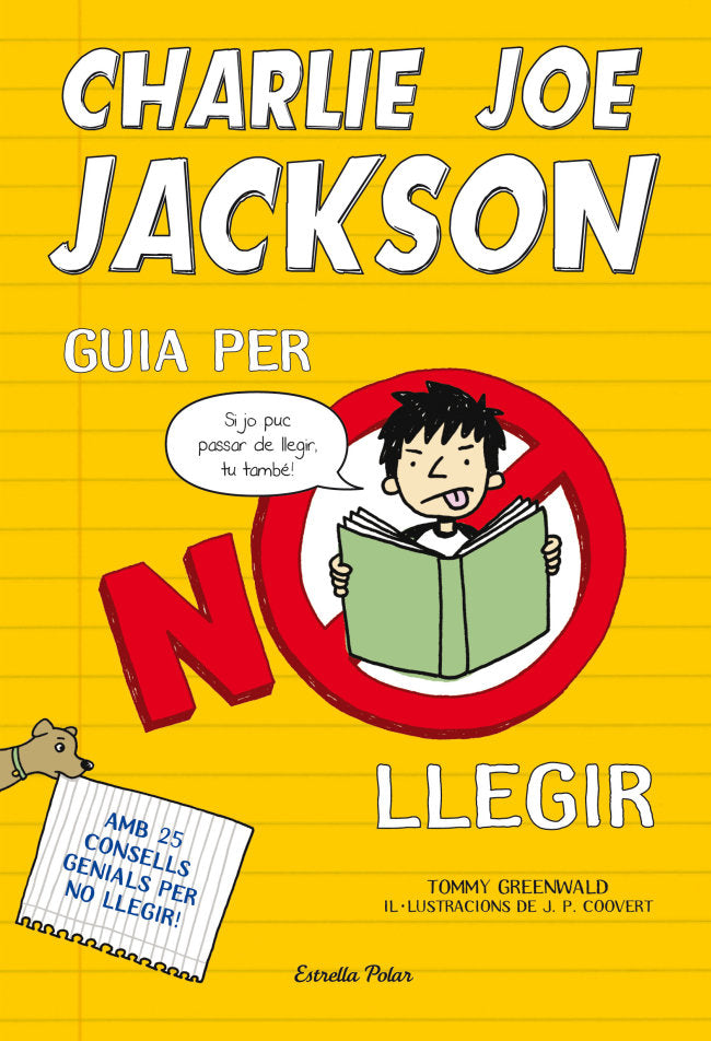 Charlie Joe Jackson. Guia per no llegir, de Greenwald, Tommy | portada del libro