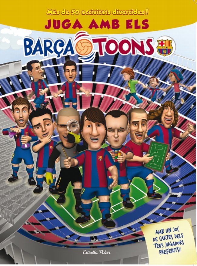 Juga amb els Barça Toons!, de Autors | portada del libro