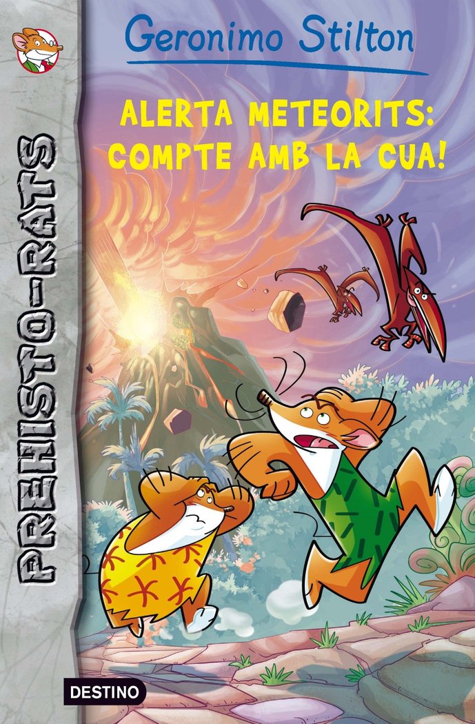 Alerta meteorits: compte amb la cua!, de Stilton, Geronimo | portada del libro