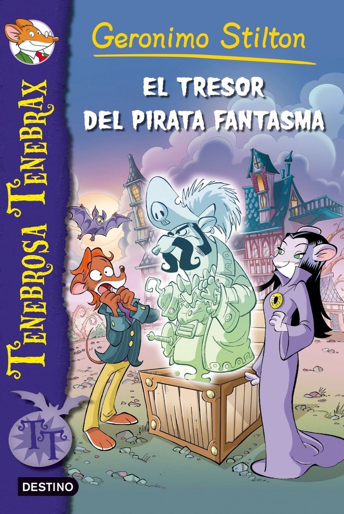 3. El tresor del pirata fantasma, de Stilton, Geronimo | portada del libro