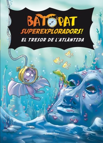 El tresor de l'Atlàntida, de Pat, Bat | portada del libro