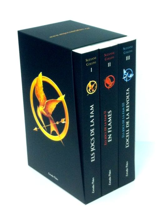 Estoig trilogia Els jocs de la fam, de Collins | portada del libro