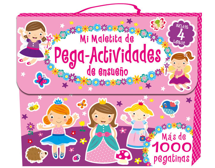 1000 PEGA ACTIVIDADES NIÑAS | portada del libro