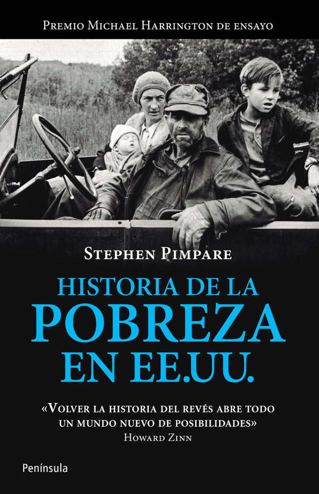 Historia de la pobreza en EEUU, de Pimpare, Stephen | portada del libro