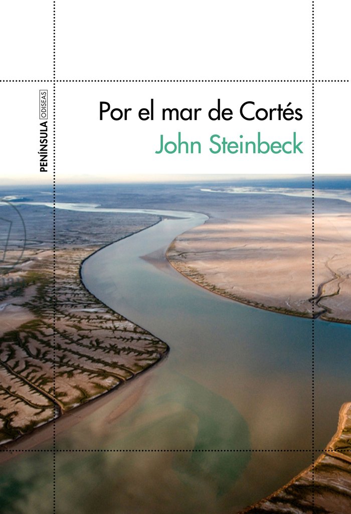 Por el mar de Cortés, de Steinbeck | portada del libro