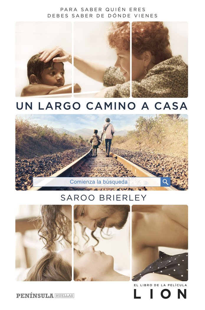 Un largo camino a casa, de Brierley | portada del libro